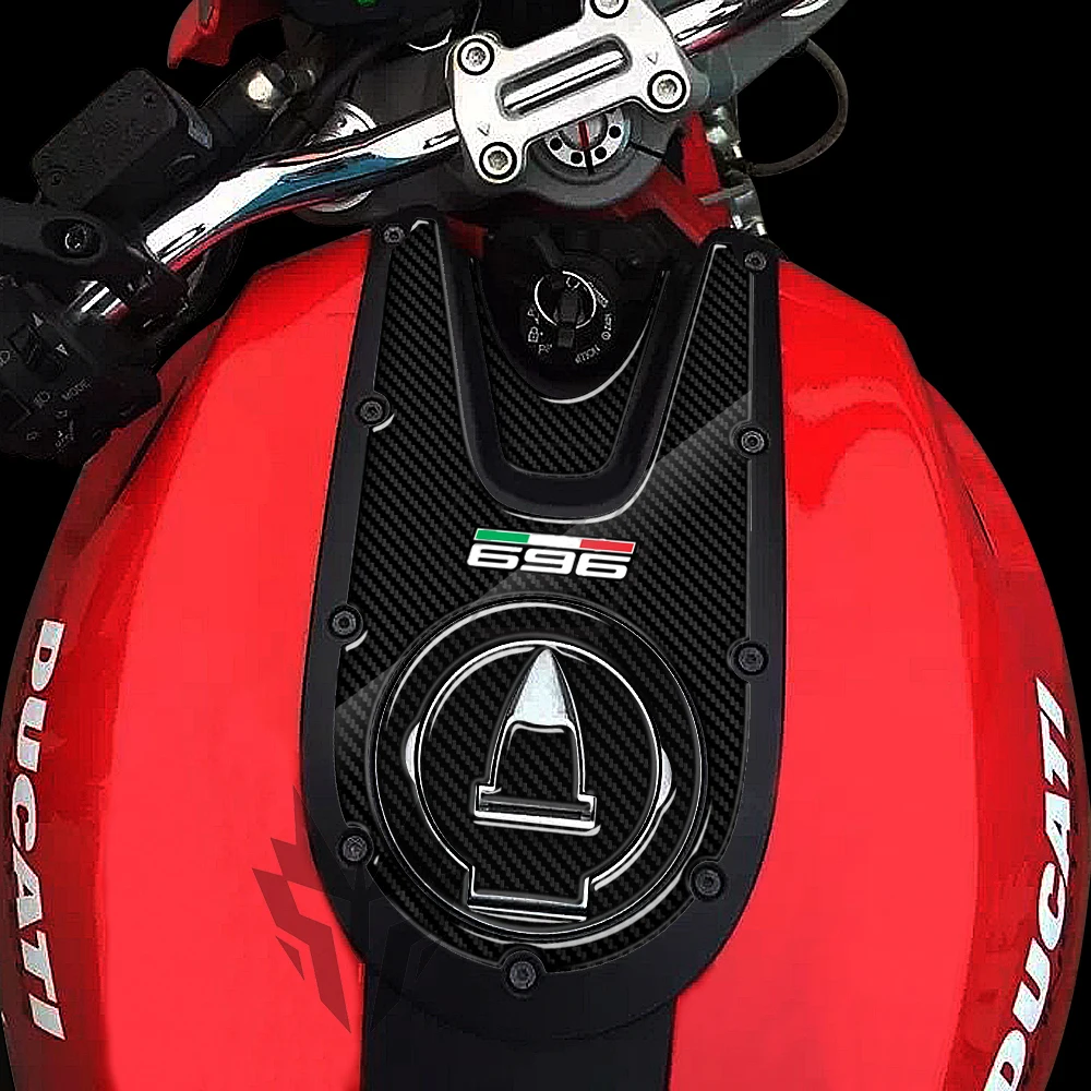 For Ducati Monster 696 2008-2014 3D Carbon-look Motorcycle Fuel Gas Cap Stickers Tank Pad Protection
For Ducati Monster 696 2008-2014 3D Carbon-look Motorcycle Fuel Gas Cap Stickers Tank Pad Protection