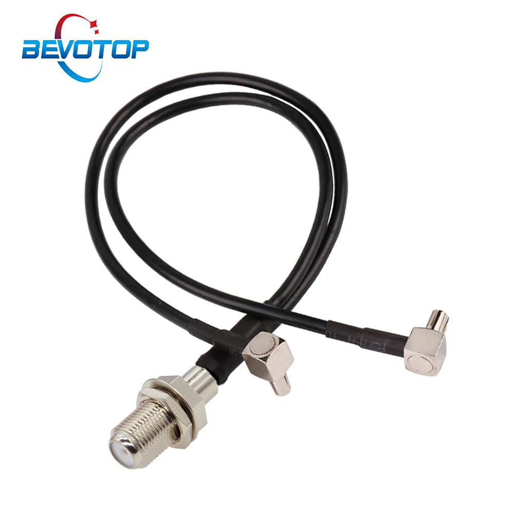 10pcs F Female to Y type 2X TS9 Right Angle Male Splitter Combiner cable pigtail RG174 3G/4G Antenna Extension Cable Jumper
10pcs F Female to Y type 2X TS9 Right Angle Male Splitter Combiner cable pigtail RG174 3G/4G Antenna Extension Cable Jumper