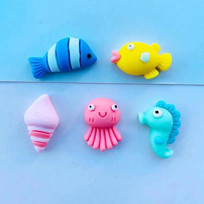 15 Pcs New Cute Cartoon Mini Ocean Series Flat Resin Back Cabochon Scrapbooking Hair Bow DIY Accessories B58
15 Pcs New Cute Cartoon Mini Ocean Series Flat Resin Back Cabochon Scrapbooking Hair Bow DIY Accessories B58