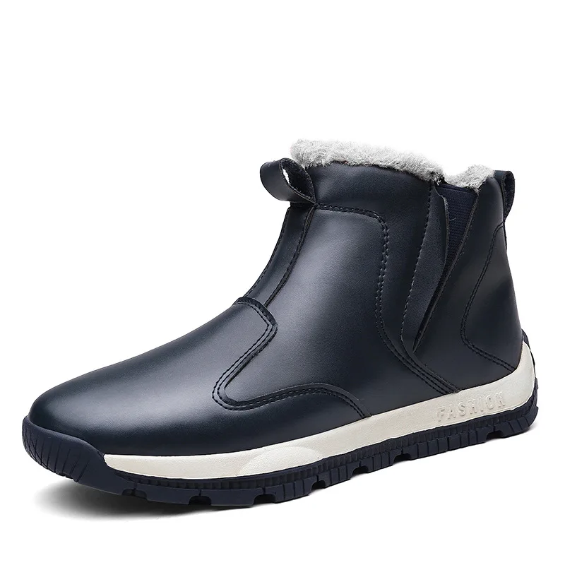 Men Boots Pop Arrivals Warm Plush Winter Shoes Nice Waterproof Ankle Boots non-slip Men Winter Snow Boots Plus Size 779
Men Boots Pop Arrivals Warm Plush Winter Shoes Nice Waterproof Ankle Boots non-slip Men Winter Snow Boots Plus Size 779