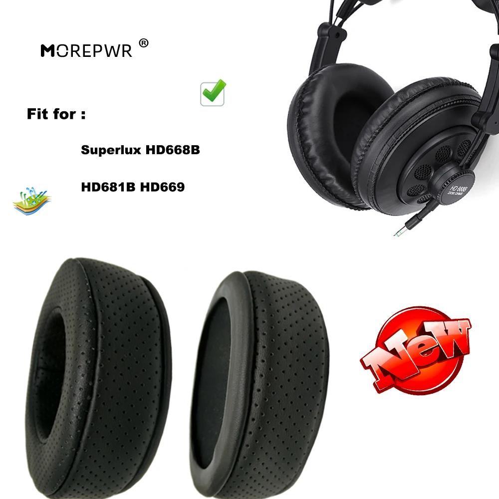 Morepwr новые обновленные Сменные амбушюры для Superlux HD668B HD681B HD669 запасные части для гарнитуры Кожаная подушка бархатные наушники гарнитура
Morepwr новые обновленные Сменные амбушюры для Superlux HD668B HD681B HD669 запасные части для гарнитуры Кожаная подушка бархатные наушники гарнитура