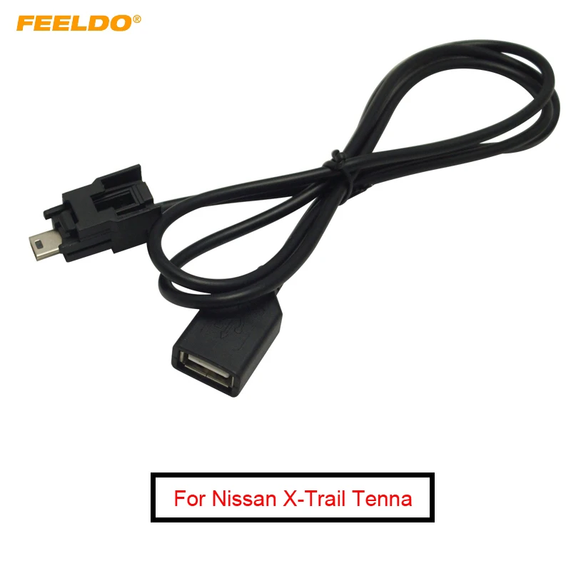 FEELDO 1Pc Car Audio Radio USB to Mini USB Port Switch Cable Adapter for Nissan X-Trail Tenna Bluebird Sylphy #FD5661
FEELDO 1Pc Car Audio Radio USB to Mini USB Port Switch Cable Adapter for Nissan X-Trail Tenna Bluebird Sylphy #FD5661