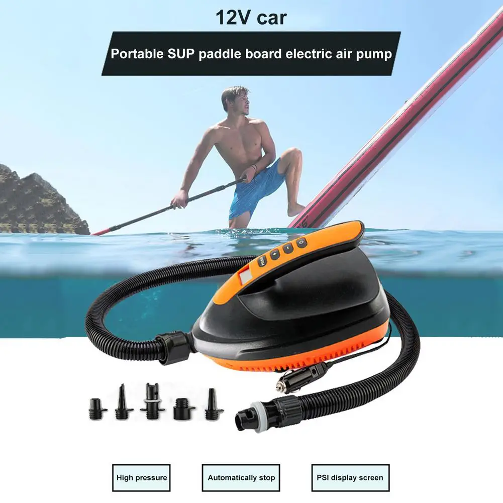 16PSI Electric Air Pump Paddle Board Air Pump 781 High Pressure Pump For Boat Kayak LCD Screen & Auto Shutoff Drop Shipping
16PSI Electric Air Pump Paddle Board Air Pump 781 High Pressure Pump For Boat Kayak LCD Screen & Auto Shutoff Drop Shipping