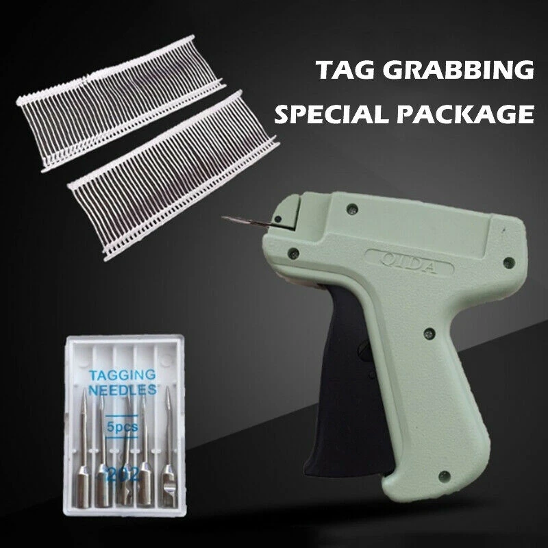 Clothes Tag Price Tagging Gun Label Machine Kit with 5 Needles 1000 Kimble Barbs DIY Apparel Tagging Garment Machine Sewing Tool
Clothes Tag Price Tagging Gun Label Machine Kit with 5 Needles 1000 Kimble Barbs DIY Apparel Tagging Garment Machine Sewing Tool