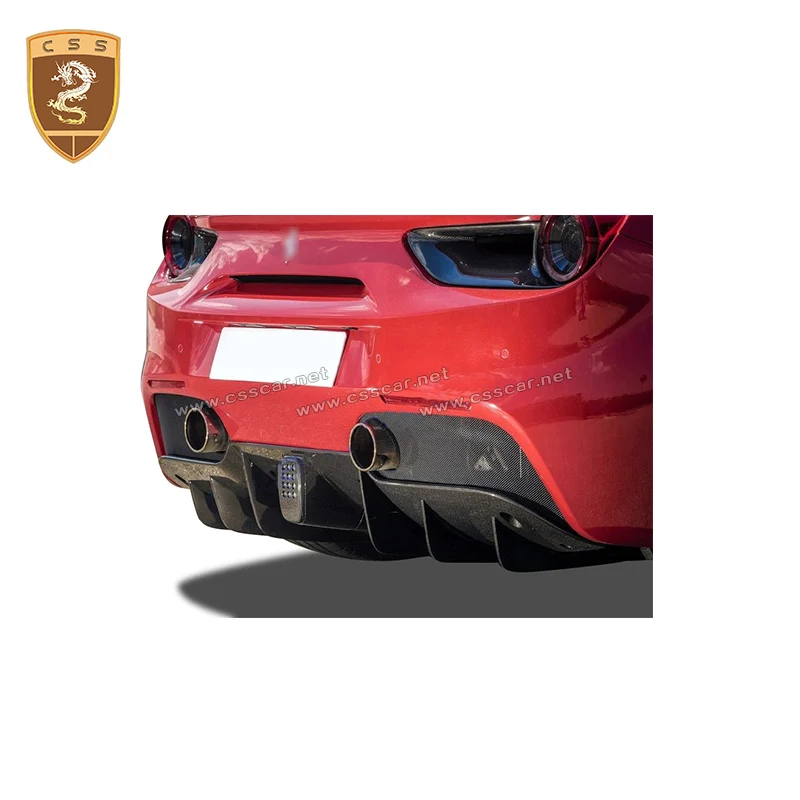 Vehicle Accessories Carbon Fiber Original Auto Body Parts Rear Lip Diffuser For Ferrari 488
Vehicle Accessories Carbon Fiber Original Auto Body Parts Rear Lip Diffuser For Ferrari 488