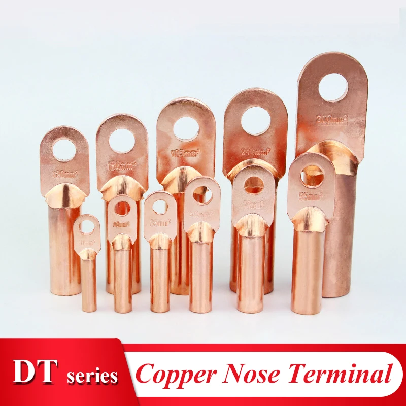 1pc Cable Connector Crimping Type Copper Terminals copper cable terminal Tube DT series
1pc Cable Connector Crimping Type Copper Terminals copper cable terminal Tube DT series