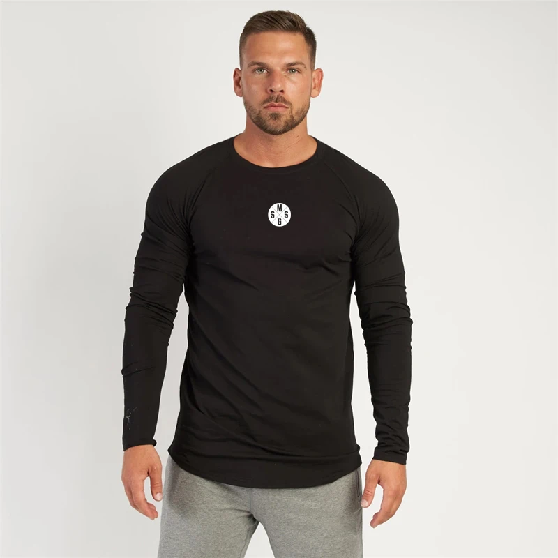 Brand Men's Gym Fitness Fashion Casual Long Sleeve Bodybuilding Breathable Sports Autumn and Winter Trend Slim T Shirt
Brand Men's Gym Fitness Fashion Casual Long Sleeve Bodybuilding Breathable Sports Autumn and Winter Trend Slim T Shirt