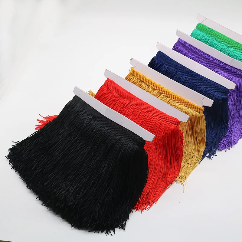 15cm Wide Tassel Fringe Trim Lace Polyerter Fibbon Fringes For Sewing Curtains Dress Tassels Trimmings Braid Accessories Crafts
15cm Wide Tassel Fringe Trim Lace Polyerter Fibbon Fringes For Sewing Curtains Dress Tassels Trimmings Braid Accessories Crafts