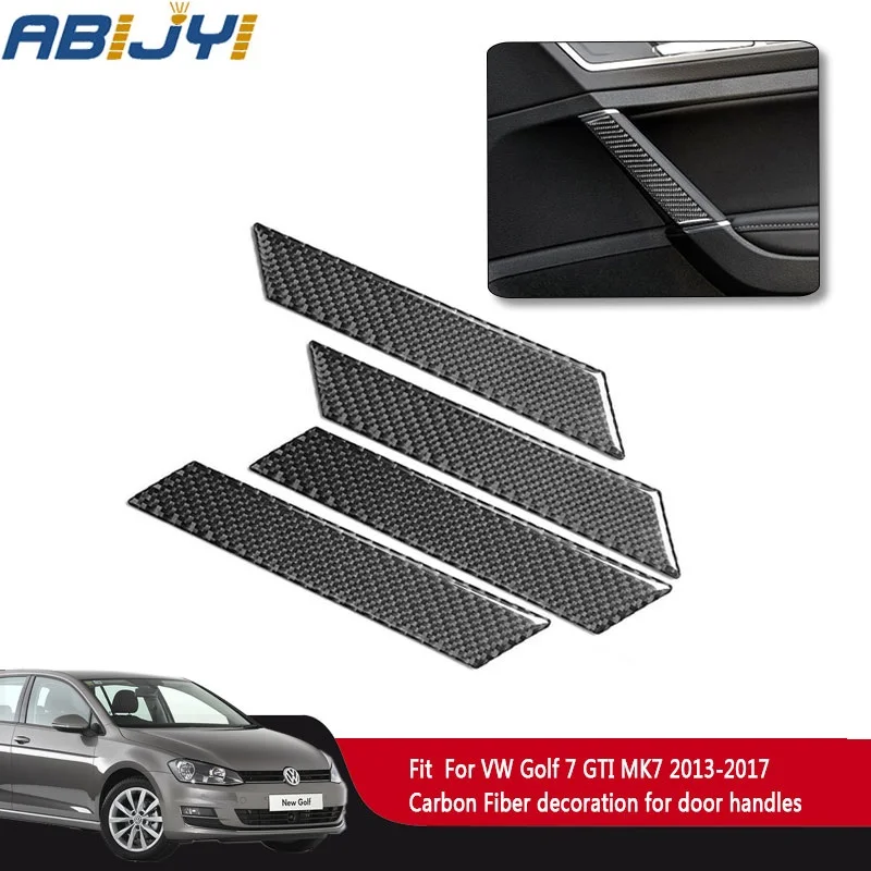 4Pcs Carbon Fiber Car Door Handles Decoration Stickers For Volkswagen Golf 7 GTI MK7 Interior Accessories 2013-2017 Car Styling
4Pcs Carbon Fiber Car Door Handles Decoration Stickers For Volkswagen Golf 7 GTI MK7 Interior Accessories 2013-2017 Car Styling