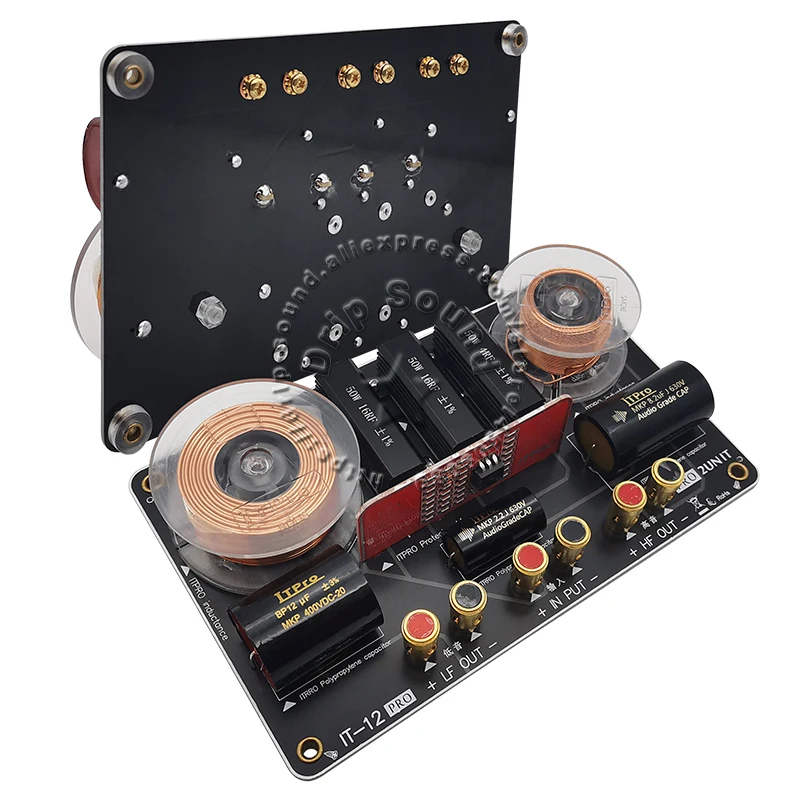 800W 2 Way 2 Unit Speaker Frequency Divider Filters Audio Hi-Fi High-Low Crossover Board With Tweeter Fuse Protection 2600Hz
800W 2 Way 2 Unit Speaker Frequency Divider Filters Audio Hi-Fi High-Low Crossover Board With Tweeter Fuse Protection 2600Hz