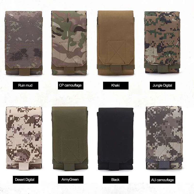 1PC Outdoor Camouflage Bag Tactical Army Phone Holder Case Sport Waist Belt Bag Waterproof Nylon EDC Sport Hunting Camo Bags
1PC Outdoor Camouflage Bag Tactical Army Phone Holder Case Sport Waist Belt Bag Waterproof Nylon EDC Sport Hunting Camo Bags