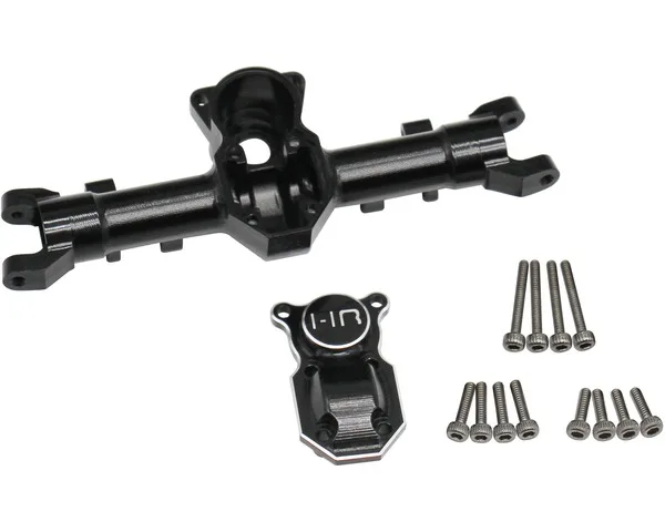 Hot Racing CNC machined aluminum front axle housing and Worm Gear cover for the Axial SCX 24 RTR vehicles
Hot Racing CNC machined aluminum front axle housing and Worm Gear cover for the Axial SCX 24 RTR vehicles