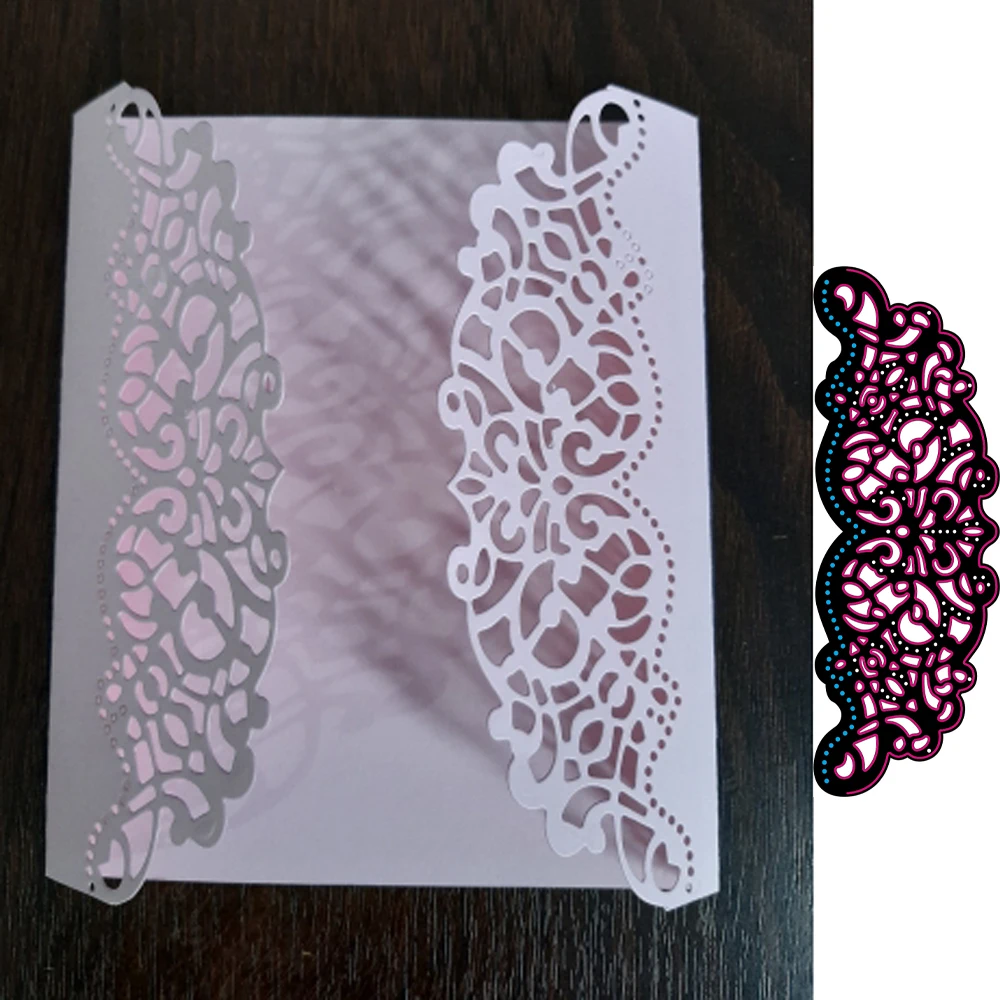 Metal cutting Die Wedding invitation frame DIY scrapbook Photo album Decoration Paper Card making process Mould
Metal cutting Die Wedding invitation frame DIY scrapbook Photo album Decoration Paper Card making process Mould