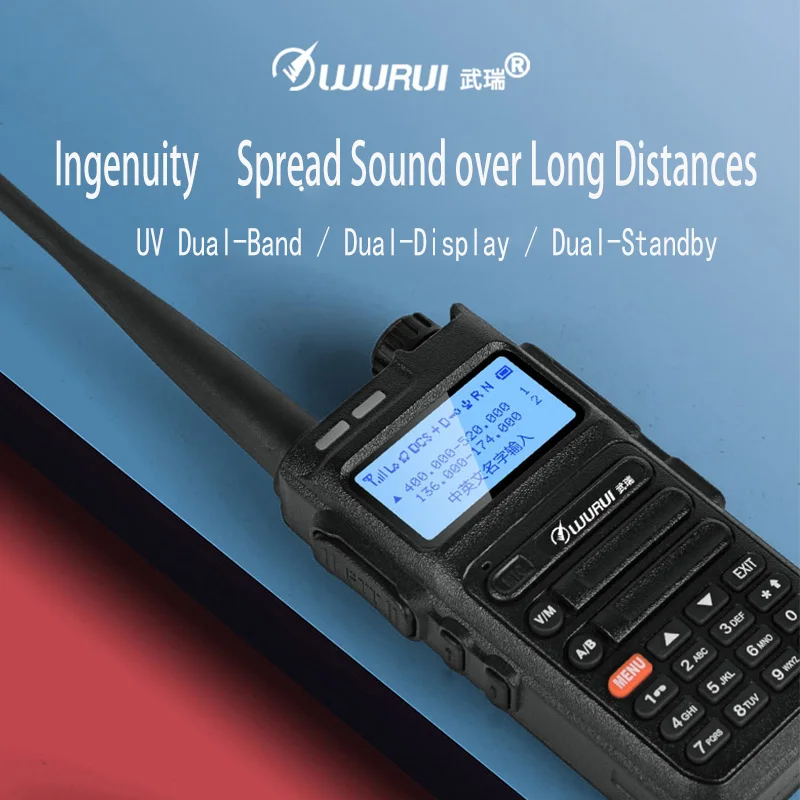 Беспроводная рация 1pz UV Dual Band, 128 каналов, 10 км, Профессиональный двухсторонний радиосканер Wurui UV5F Plus
Беспроводная рация 1pz UV Dual Band, 128 каналов, 10 км, Профессиональный двухсторонний радиосканер Wurui UV5F Plus