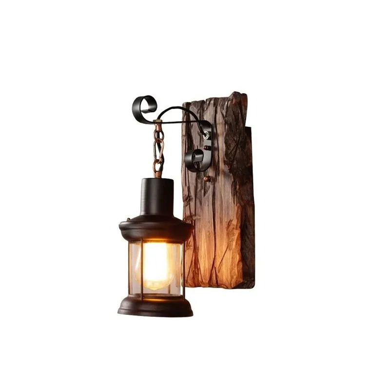 Wall Lamp Bedroom Lamp Canteen Light Restaurant Lamp Bar Light Industry style Wooden and Metal
Wall Lamp Bedroom Lamp Canteen Light Restaurant Lamp Bar Light Industry style Wooden and Metal