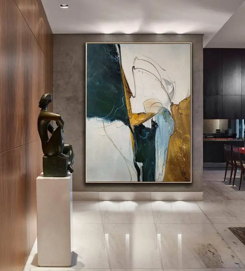 Handmade Abstract Painting Minimalist Painting Beige Painting Green Painting Large Wall Art Canvas Painting Modern Home Decor
Handmade Abstract Painting Minimalist Painting Beige Painting Green Painting Large Wall Art Canvas Painting Modern Home Decor