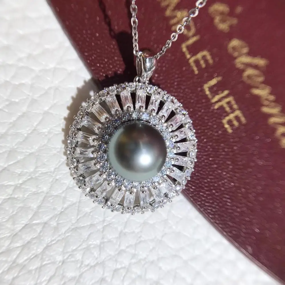 Creative New 925 Sterling Silver Pendant Base Settings Mountings Findings Parts for Pearl Crystal Jade Agate 5pcs/lot
Creative New 925 Sterling Silver Pendant Base Settings Mountings Findings Parts for Pearl Crystal Jade Agate 5pcs/lot