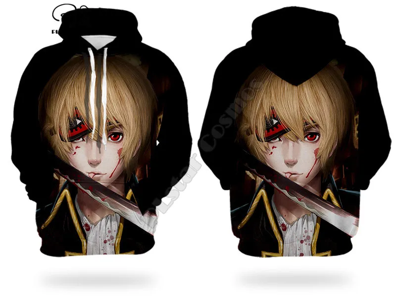 Gintama 3D printed Hoodies sweatshirts Men Women Fashion Hooded Long Sleeve streetwear Pullover cosplay costumes
Gintama 3D printed Hoodies sweatshirts Men Women Fashion Hooded Long Sleeve streetwear Pullover cosplay costumes