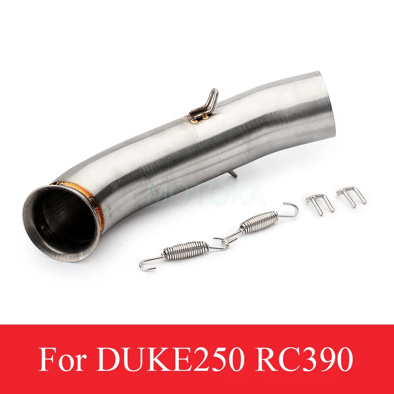 Motorcycle Modified Slip On Exhaust Middle Link Pipe RC390 DUKE RC 125 250 Duke390 Silencer Moto Muffler Section Adapter
Motorcycle Modified Slip On Exhaust Middle Link Pipe RC390 DUKE RC 125 250 Duke390 Silencer Moto Muffler Section Adapter
