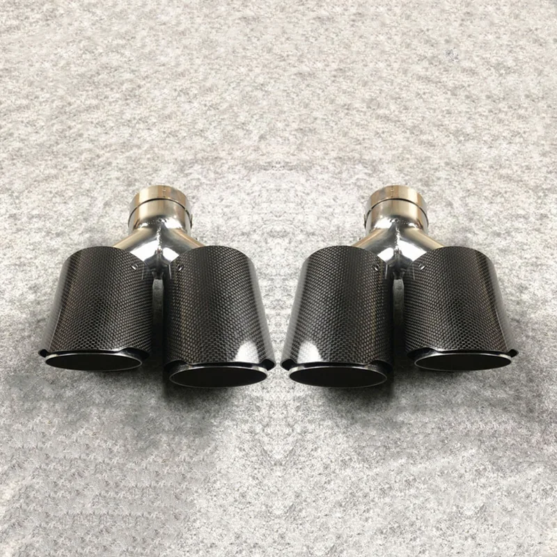 1 Pair Car Accessories Carbon Fiber Exhaust Pipe Nozzles Rear Diffuser Stainless Steel Muffler Tip For Akrapovic Exhaust Tip
1 Pair Car Accessories Carbon Fiber Exhaust Pipe Nozzles Rear Diffuser Stainless Steel Muffler Tip For Akrapovic Exhaust Tip