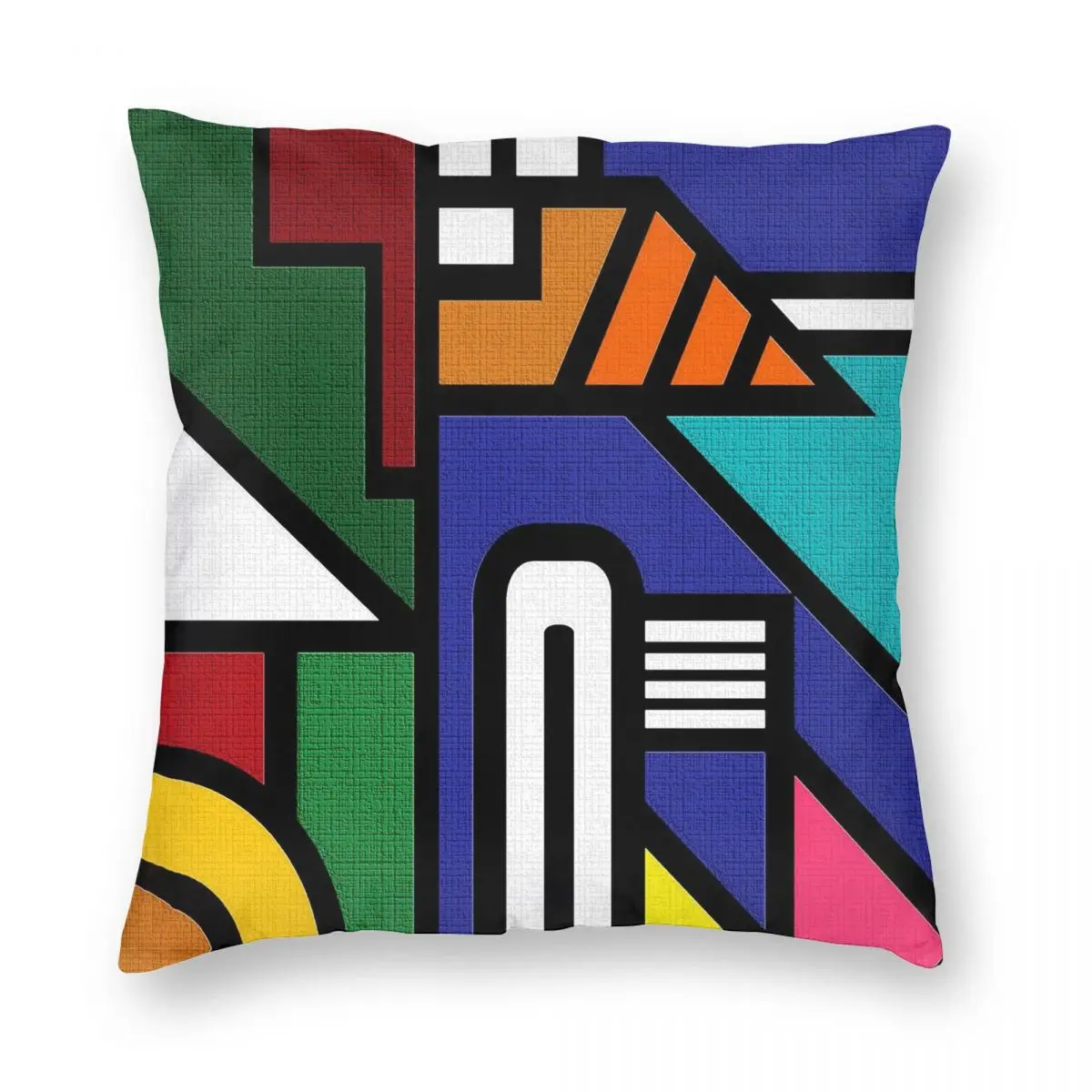 NDEBELE POP Square Pillowcase Polyester Linen Velvet Pattern Zip Decor Home Cushion Cover 18"
NDEBELE POP Square Pillowcase Polyester Linen Velvet Pattern Zip Decor Home Cushion Cover 18"