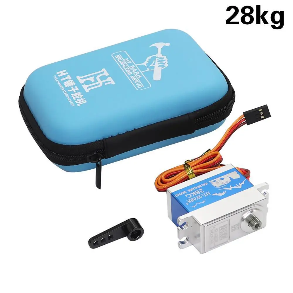HT6283D 28kg all-metal high pressure brushless fast servo machine anti-seize gear design IPX8 waterproof Trax AIXAL 28kgServo
HT6283D 28kg all-metal high pressure brushless fast servo machine anti-seize gear design IPX8 waterproof Trax AIXAL 28kgServo