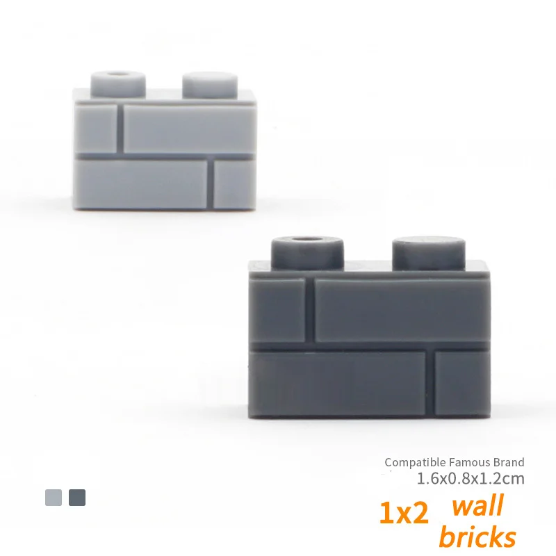 DIY Building Blocks Wall Figures Bricks 1x2 Dots 50/100PCS Educational Creative Toys for Children Size Compatible With 98283
DIY Building Blocks Wall Figures Bricks 1x2 Dots 50/100PCS Educational Creative Toys for Children Size Compatible With 98283