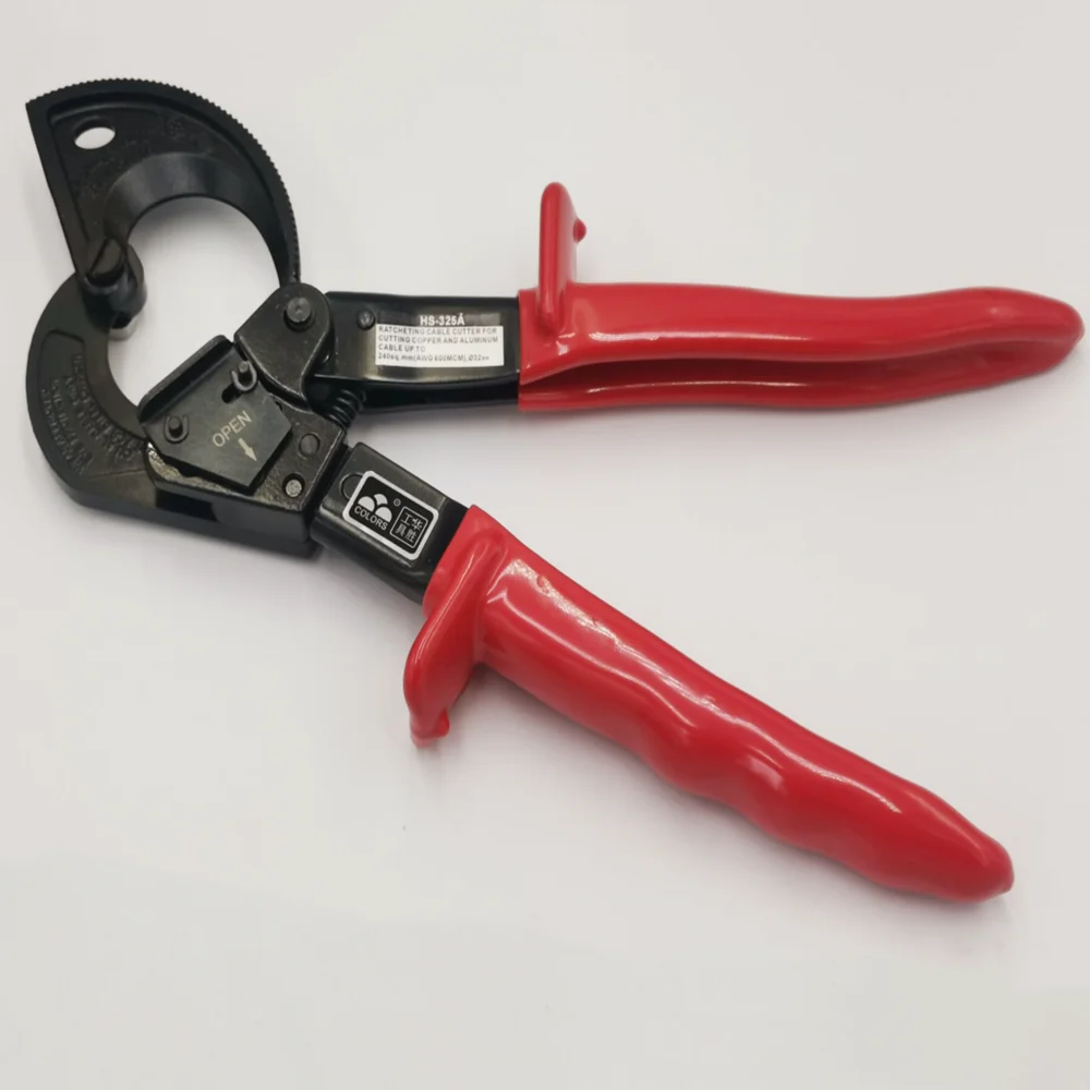 1 шт. Ratchet кабельный резак HS-325A медная и алюминиевая проволока пользовательские кабельный резак 240mm м²
1 шт. Ratchet кабельный резак HS-325A медная и алюминиевая проволока пользовательские кабельный резак 240mm м²