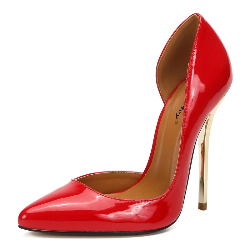 Shoes Woman Pumps Ankle Strap Wedding Party Shoes Patent Leather Slip On 13.5CM Thin High Heels Pointed Toe shoes for women 2023
Shoes Woman Pumps Ankle Strap Wedding Party Shoes Patent Leather Slip On 13.5CM Thin High Heels Pointed Toe shoes for women 2023