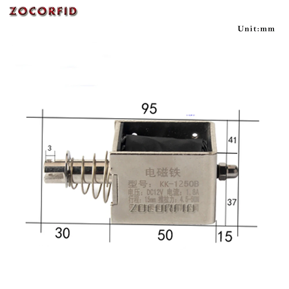 1250B DC Push Pull Open Frame Mini Valve Solenoid Actuator Electromagnet Pull Push Tools
1250B DC Push Pull Open Frame Mini Valve Solenoid Actuator Electromagnet Pull Push Tools