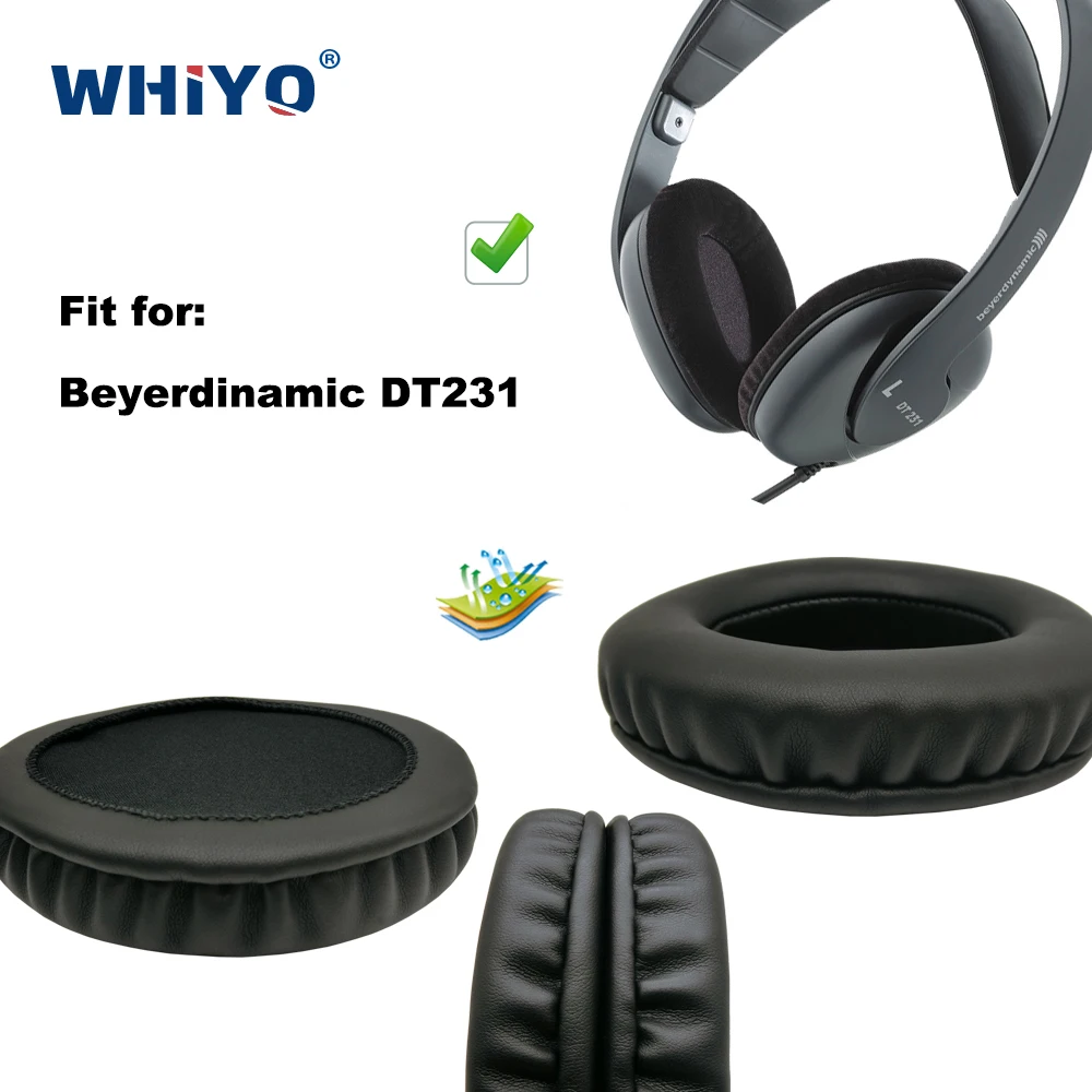 Replacement Ear Pads for Beyerdinamic DT231 Headset Parts Leather Cushion Velvet Earmuff Earphone Sleeve Cover
Replacement Ear Pads for Beyerdinamic DT231 Headset Parts Leather Cushion Velvet Earmuff Earphone Sleeve Cover