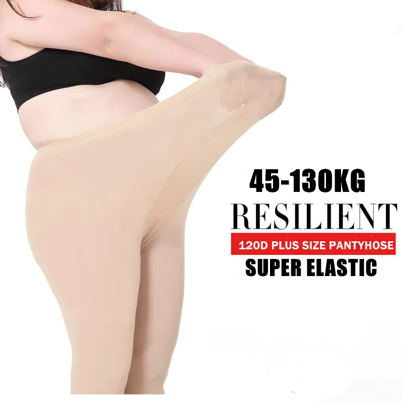 NEW 130KG Women Tights Plus Size 120D Autumn Winter Warm Lined Pantyhose High Waist Female Stretchy Slim Skinny Velvet Tights
NEW 130KG Women Tights Plus Size 120D Autumn Winter Warm Lined Pantyhose High Waist Female Stretchy Slim Skinny Velvet Tights
