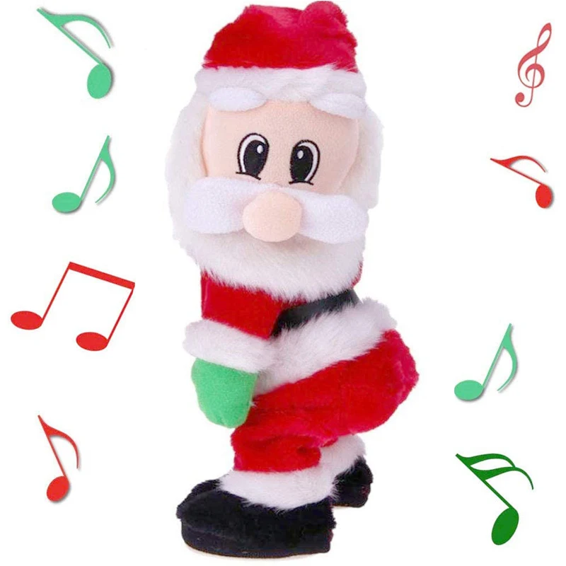 Christmas Electric Toys Twisted Hip Santa Clause Singing and Dancing Electric Santa Clause Dolls Christmas Xmas Gift for Kids
Christmas Electric Toys Twisted Hip Santa Clause Singing and Dancing Electric Santa Clause Dolls Christmas Xmas Gift for Kids