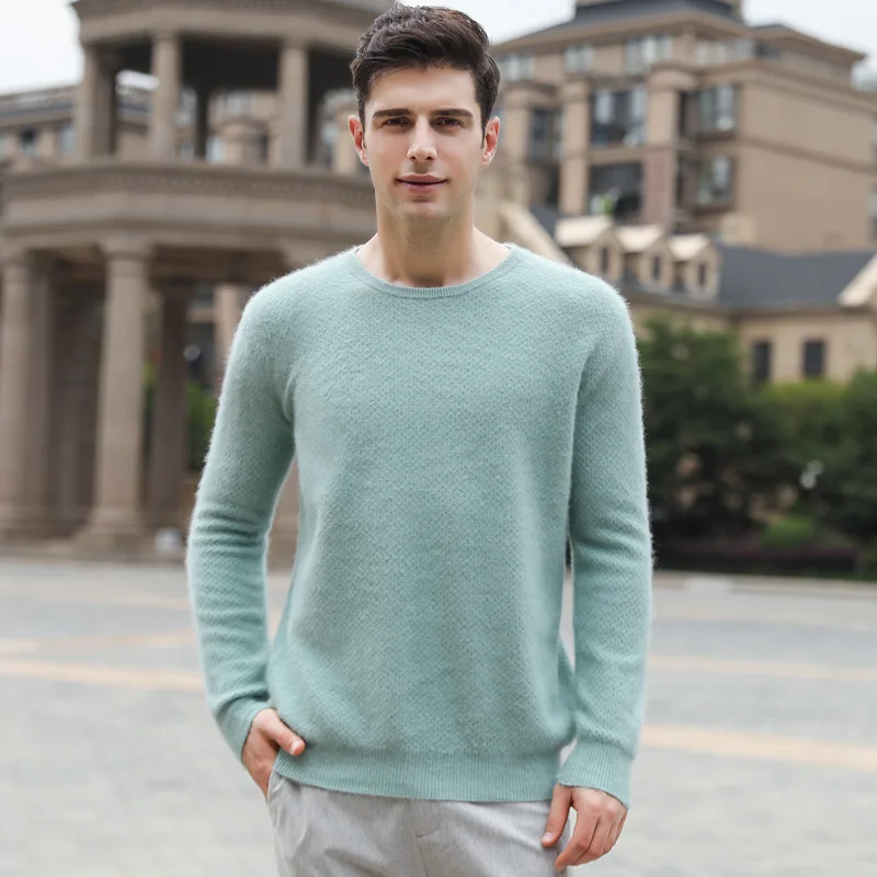 Zocept Winter Men Sweater Mink Cashmere Pullovers For Man Casual O-Neck Warm Fit Clothing New Male Wear Knitting Jumper Tops
Zocept Winter Men Sweater Mink Cashmere Pullovers For Man Casual O-Neck Warm Fit Clothing New Male Wear Knitting Jumper Tops