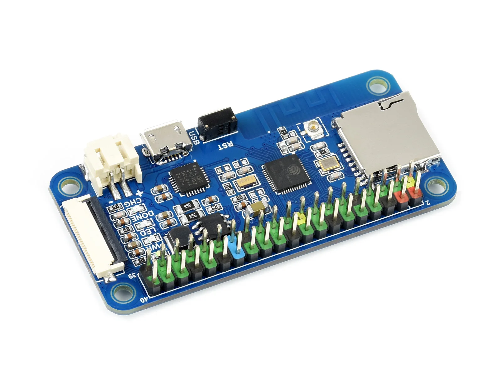 ESP32 One, mini Development Board with WiFi / Bluetooth, Optional Camera, Compatible with sorts of Raspberry Pi HATs
ESP32 One, mini Development Board with WiFi / Bluetooth, Optional Camera, Compatible with sorts of Raspberry Pi HATs