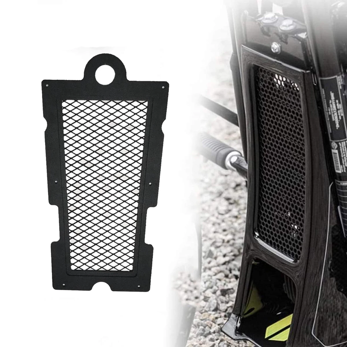 Motorcycle Mesh Radiator Guard Grille Oil Protection Cover For Harley Softail Fat Boy Breakout Low Rider 2018-2021
Motorcycle Mesh Radiator Guard Grille Oil Protection Cover For Harley Softail Fat Boy Breakout Low Rider 2018-2021
