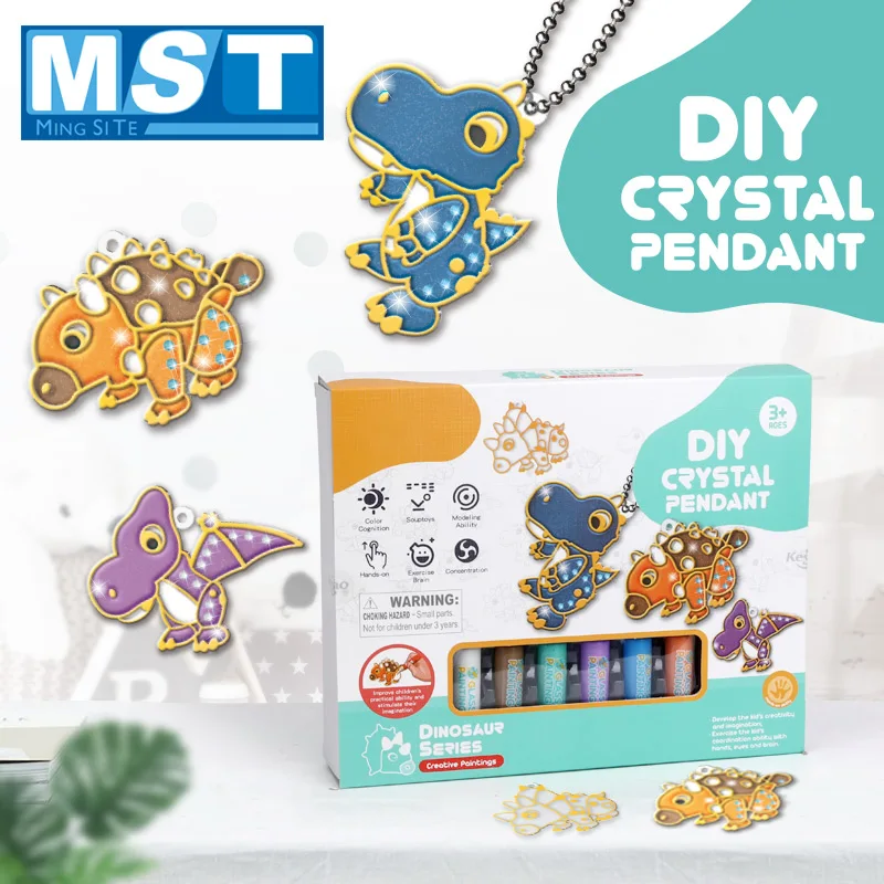 Kids DIY Handmade Drawing Toys Cartoon Dinosaur Diamond Painting Pendants Set Arts Crafts Educational Toy For Children Gifts
Kids DIY Handmade Drawing Toys Cartoon Dinosaur Diamond Painting Pendants Set Arts Crafts Educational Toy For Children Gifts