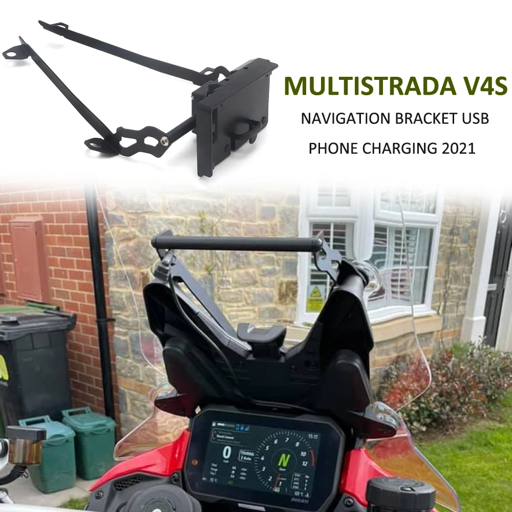 For DUCATI MULTISTRADA V4 S 2021 MULTISTRADA v4s Motorcycle Accessories Mobile Phone Navigation GPS Bracket Board
For DUCATI MULTISTRADA V4 S 2021 MULTISTRADA v4s Motorcycle Accessories Mobile Phone Navigation GPS Bracket Board