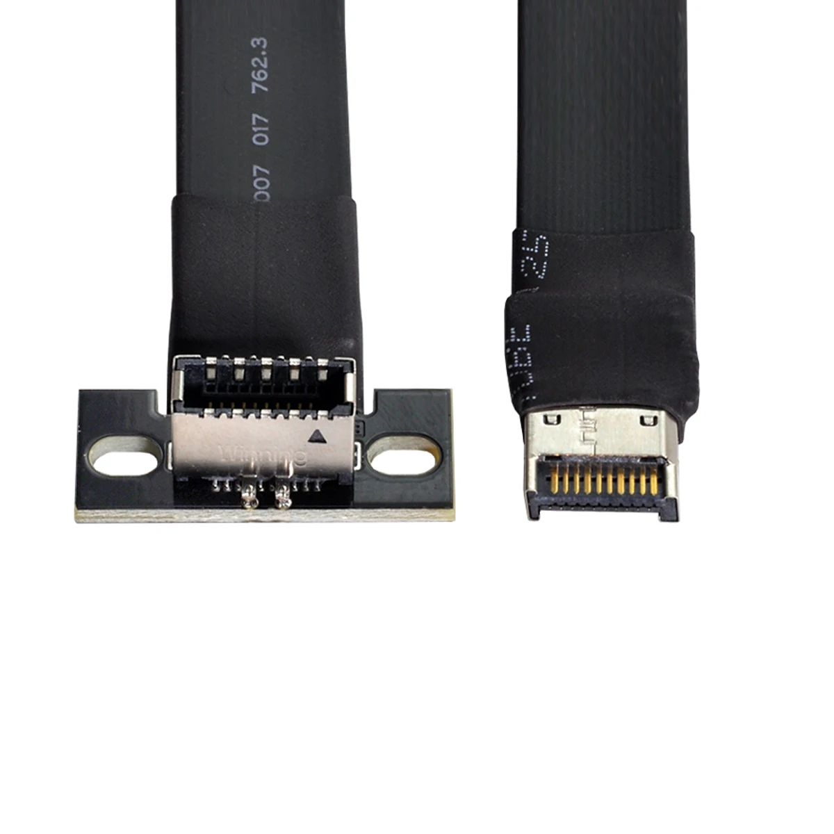 CY USB 3.1 Front Panel Header Male to Female Type-E Motherboard Extension Data Cable 50cm
CY USB 3.1 Front Panel Header Male to Female Type-E Motherboard Extension Data Cable 50cm