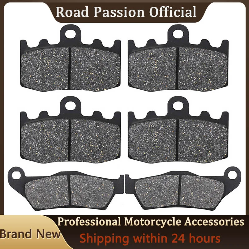Road Passion Motorcycle Front and Rear Brake Pads for BMW RG 1200 GS RG1200 GS RG1200GS K25 Cast Wheel 2004 2005 2006 2007 2008
Road Passion Motorcycle Front and Rear Brake Pads for BMW RG 1200 GS RG1200 GS RG1200GS K25 Cast Wheel 2004 2005 2006 2007 2008