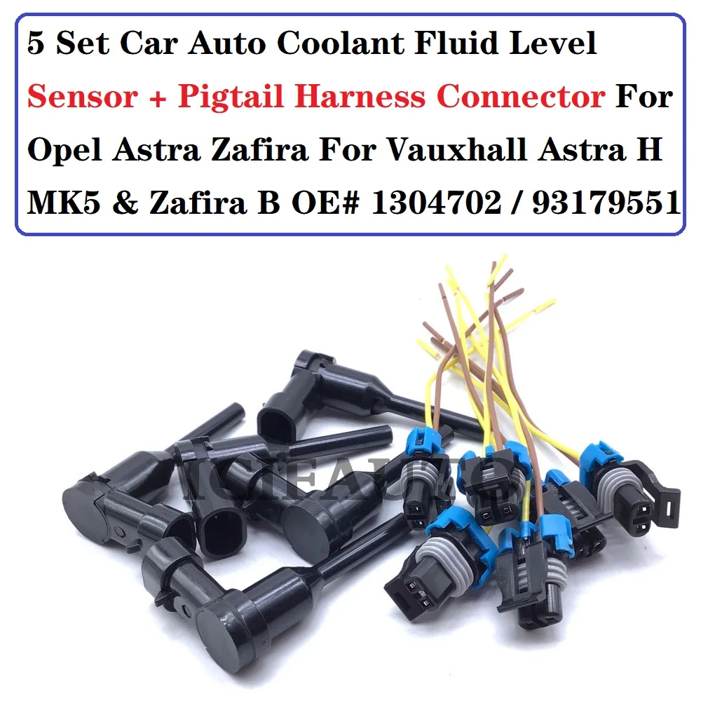 93179551 Car Auto Coolant Fluid Level Sensor+Connector For Opel Astra Zafira For Vauxhall Astra H MK5 & Zafira B OE# 1304702
93179551 Car Auto Coolant Fluid Level Sensor+Connector For Opel Astra Zafira For Vauxhall Astra H MK5 & Zafira B OE# 1304702