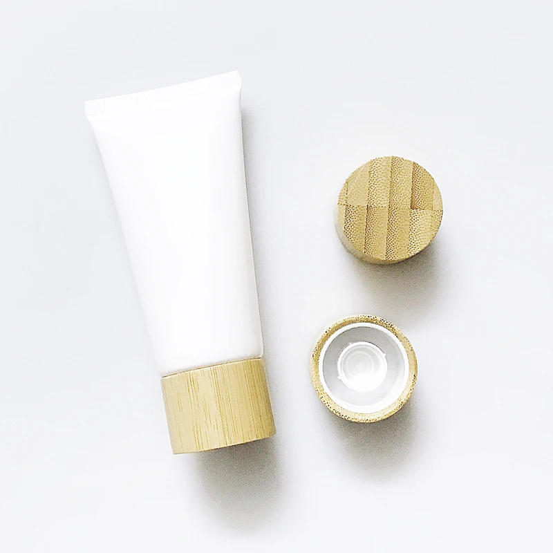 Wholesale 60ml White Hose Cream Bottles Wood Cap Cream Soft Tubes Creamy Make Up Base Containers Cosmetic Refillable Tubes
Wholesale 60ml White Hose Cream Bottles Wood Cap Cream Soft Tubes Creamy Make Up Base Containers Cosmetic Refillable Tubes