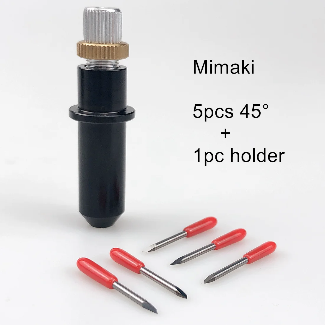 Standard 5pcs Mimaki Plotter Vinyl Cutter Blade for Mimaki Cutting 45 Degree Milling Carving Tool Holder Blade Holder
Standard 5pcs Mimaki Plotter Vinyl Cutter Blade for Mimaki Cutting 45 Degree Milling Carving Tool Holder Blade Holder