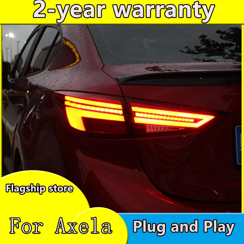 Car Styling for Mazda 3 Tail Lights 2014-2017 Mazda3 Axela LED Tail Light LED Rear Lamp with Dynamic turn signal
Car Styling for Mazda 3 Tail Lights 2014-2017 Mazda3 Axela LED Tail Light LED Rear Lamp with Dynamic turn signal