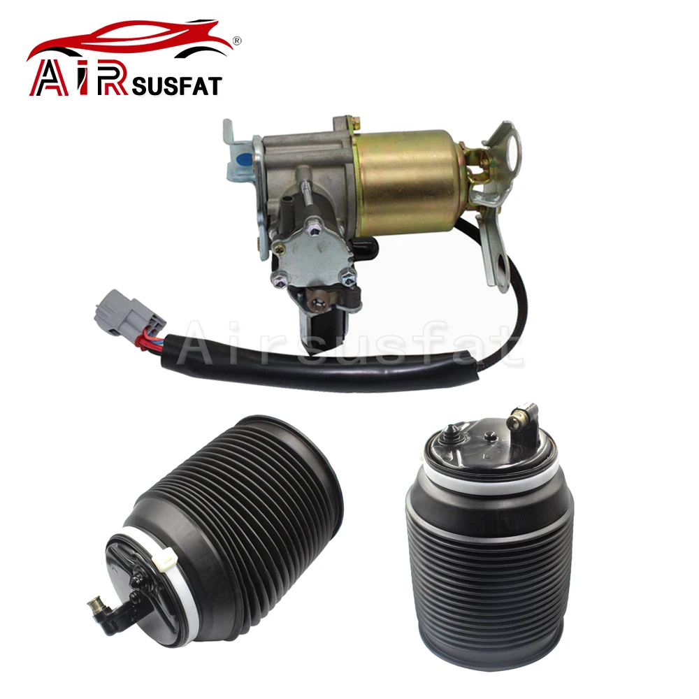 Air Suspension Spring Bag + Air Compressor Pump For Toyota Land Cruiser Prado 120 4Runner For Lexus GX470 2003-2009
Air Suspension Spring Bag + Air Compressor Pump For Toyota Land Cruiser Prado 120 4Runner For Lexus GX470 2003-2009