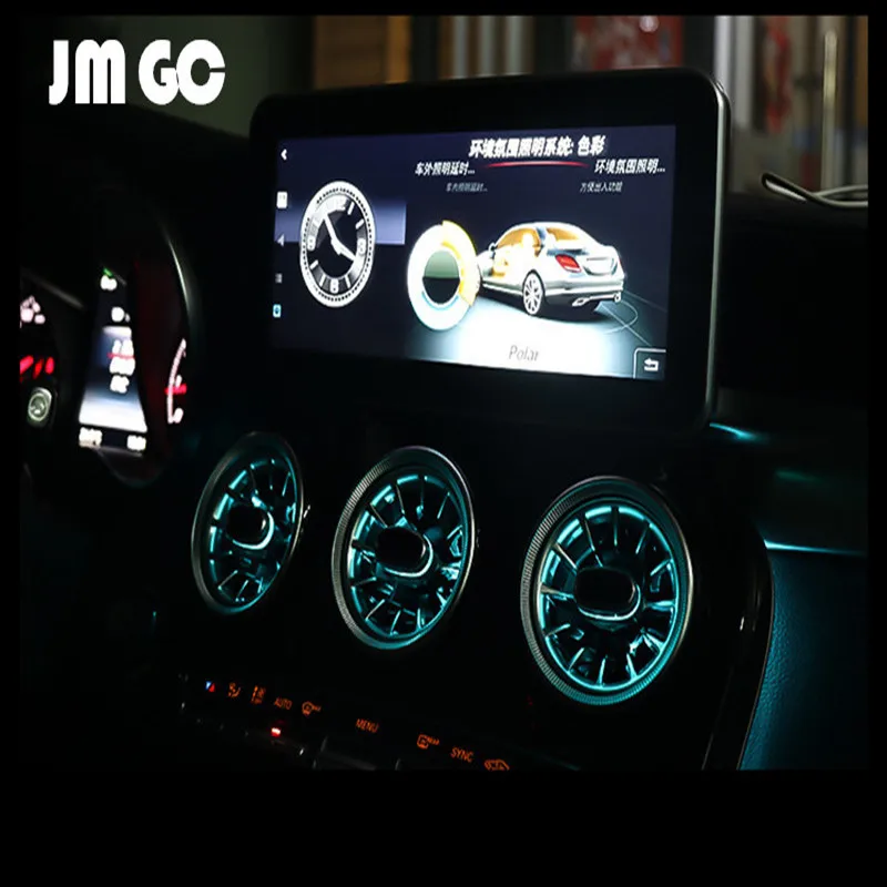 LED light-emitting air outlet for Mercedes-Benz W205 W213 X253 ambient light AC vents Synchronous original car atmosphere light
LED light-emitting air outlet for Mercedes-Benz W205 W213 X253 ambient light AC vents Synchronous original car atmosphere light