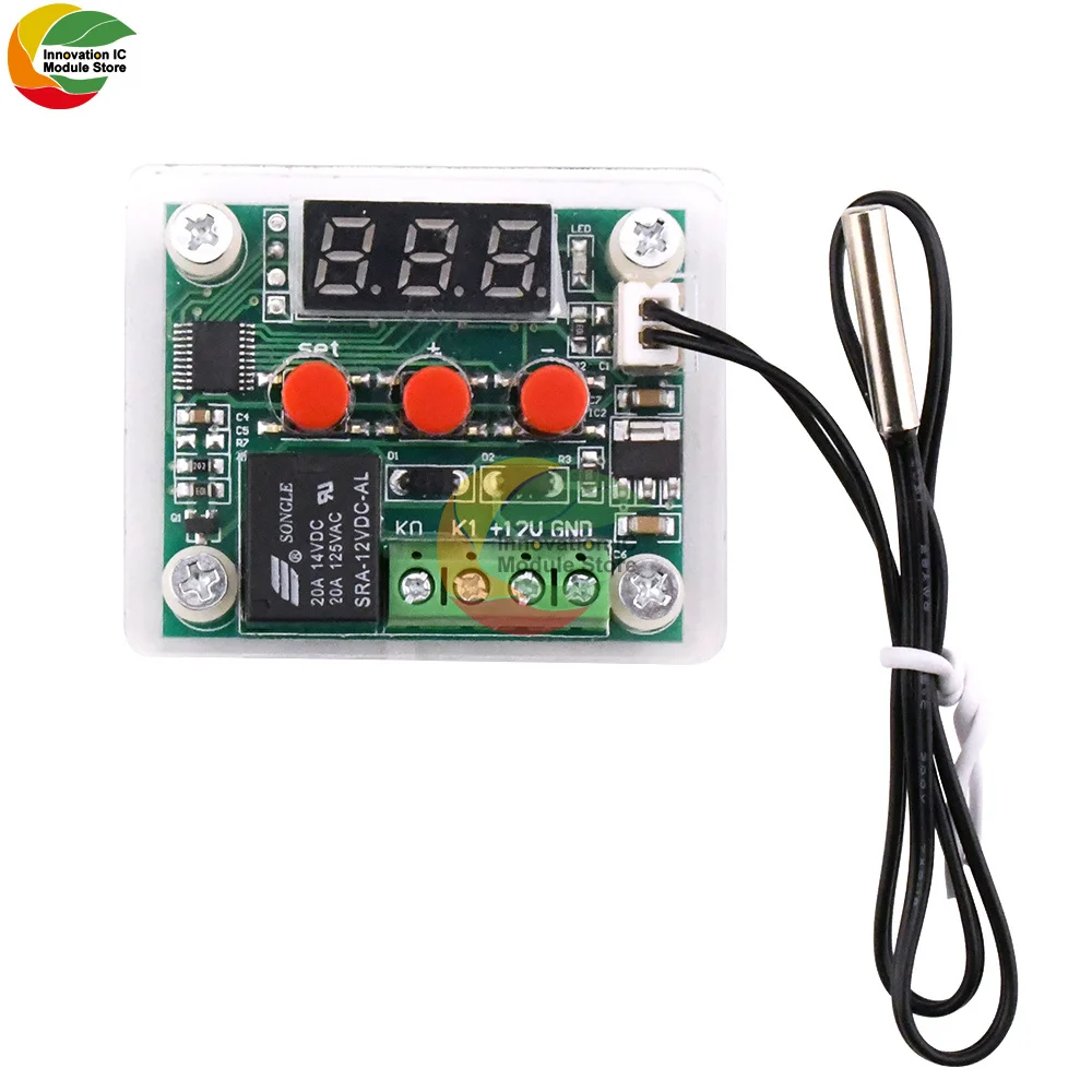 Acrylic Shell Accessories New Version With Button W1209 Digital Display Thermostat High Precision Thermostat Acrylic Shell
Acrylic Shell Accessories New Version With Button W1209 Digital Display Thermostat High Precision Thermostat Acrylic Shell