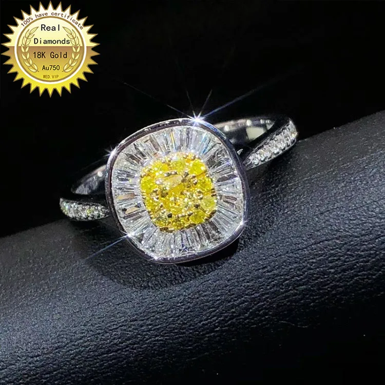18k white gold Natural Real 0.45ct diamond ring Jewellery Engagement ring &Wedding ring D-A011
18k white gold Natural Real 0.45ct diamond ring Jewellery Engagement ring &Wedding ring D-A011