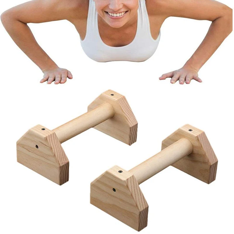 1 Pair Wooden Push-Ups Double Rod Stand Gymnastics Calisthenics Handstand Bar Fitness Exercise Tools Training Gear Equipment
1 Pair Wooden Push-Ups Double Rod Stand Gymnastics Calisthenics Handstand Bar Fitness Exercise Tools Training Gear Equipment
