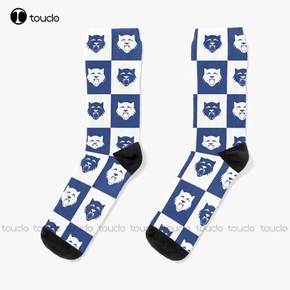 Blue And White Nine Wildcat Cares Socks Cool Socks For Men Unisex Adult Teen Youth Socks Personalized Custom 360° Digital Print
Blue And White Nine Wildcat Cares Socks Cool Socks For Men Unisex Adult Teen Youth Socks Personalized Custom 360° Digital Print